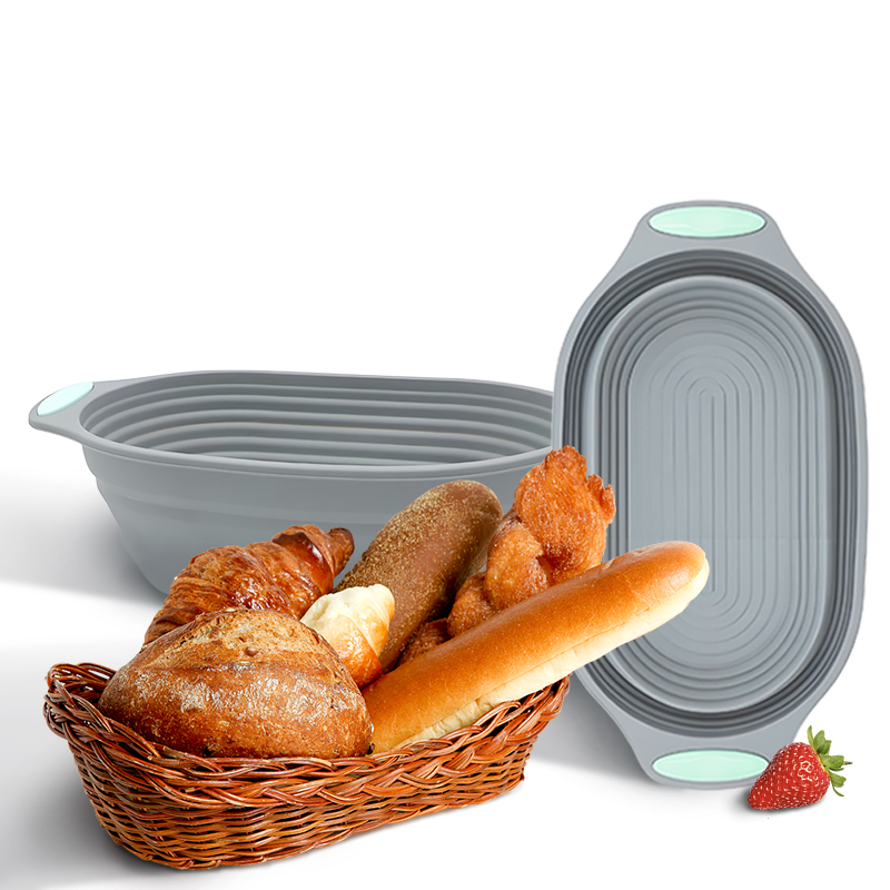Kitchen Tools In Baking - 1PC 실리콘 접이식 반네통 빵 발효