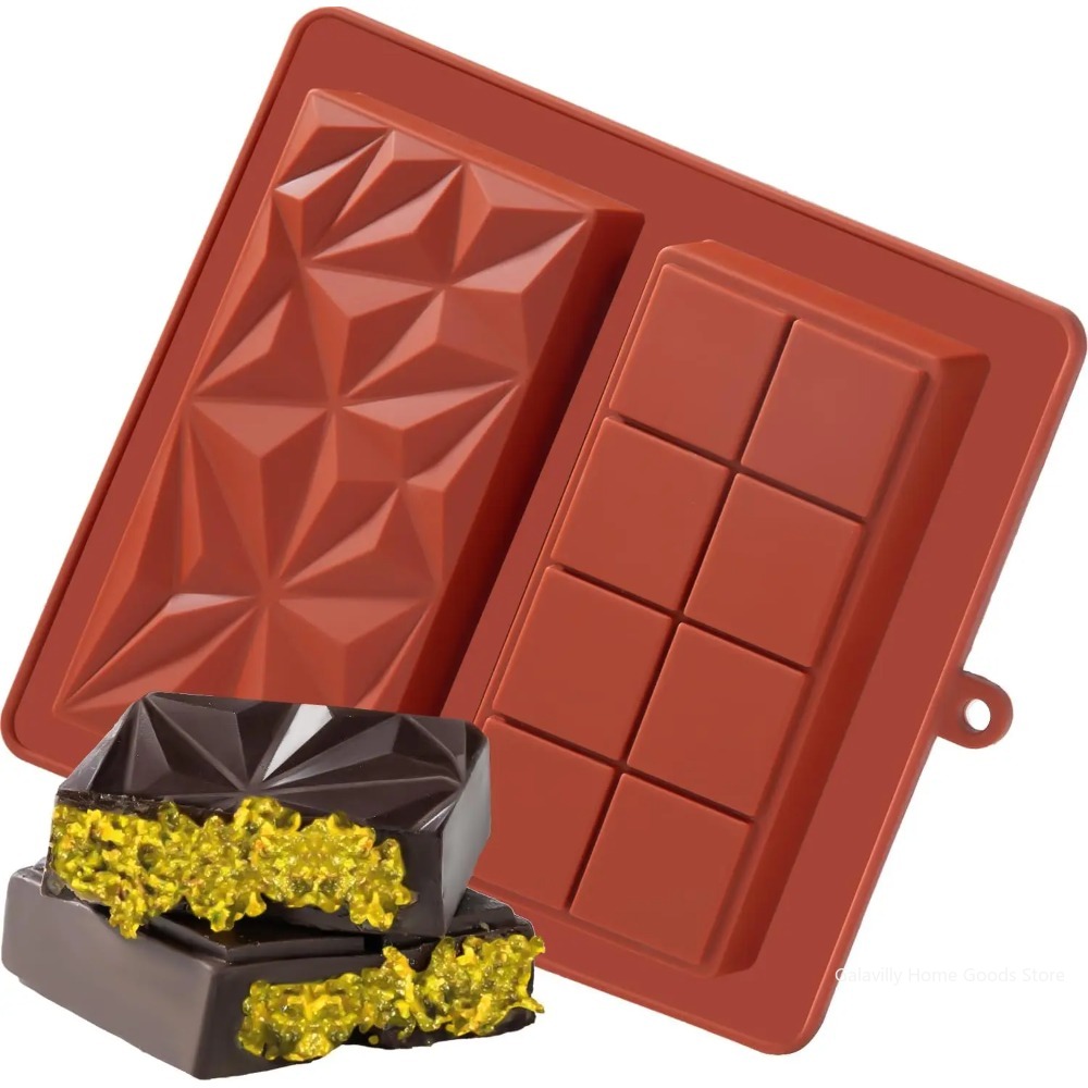 Kitchen Baking Molds - 두바이 초콜릿 몰드 바 피스타치오 초콜릿
