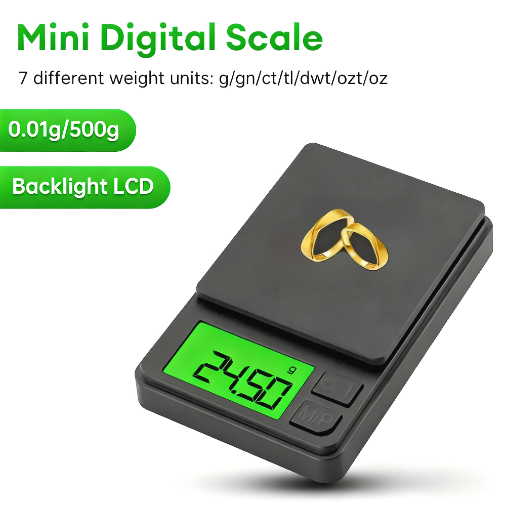 Kitchen Baking Scale - 200/500/1000g 0.01g 미니 디지털 저울 고정밀