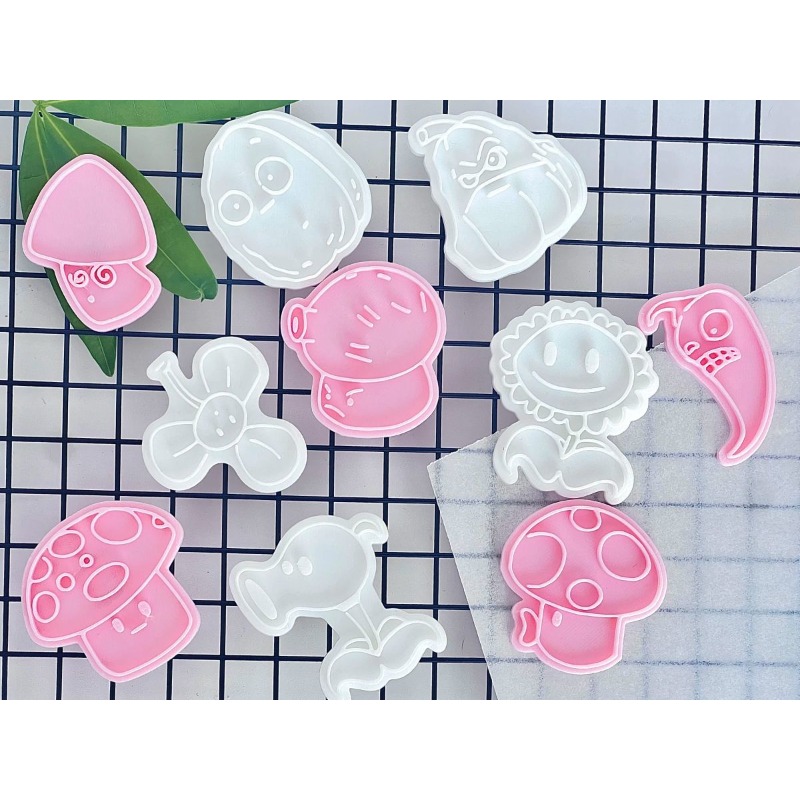 새롭고 귀여운 인기 판매 상품 플랜츠 vs. 좀비 만화 - Kitchen Baking Molds 리뷰 및 가격