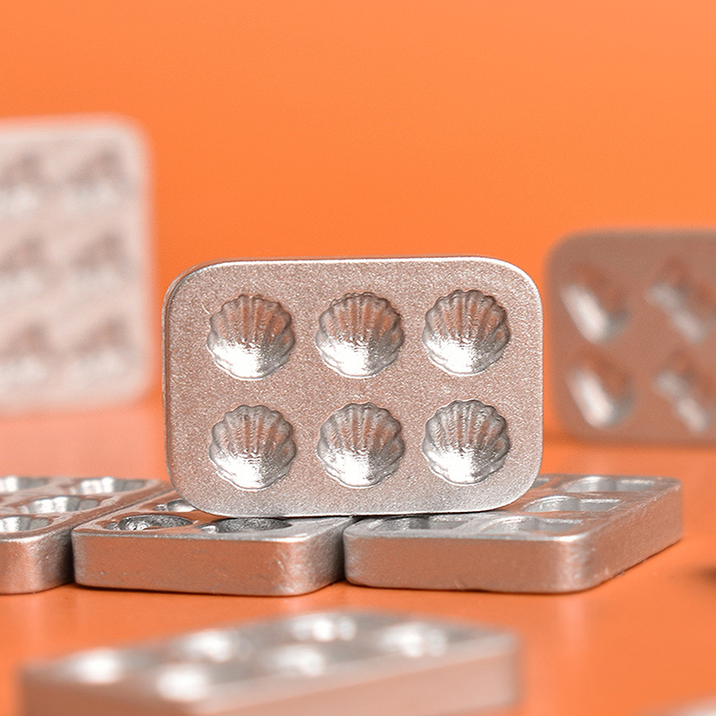 10pcs 인형 집 미니어처 미니 케이크 베이킹 금형  - Kitchen Baking Molds 리뷰 및 가격