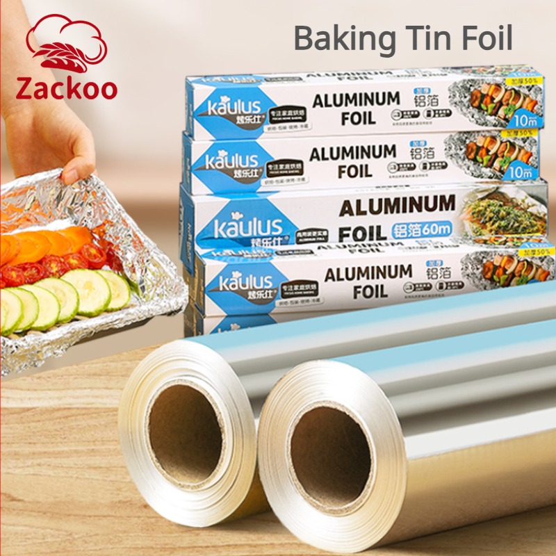 Zackoo 10/20/40M 베이킹 랩용 알루미늄 호 - Kitchen Baking Paper 리뷰 및 가격