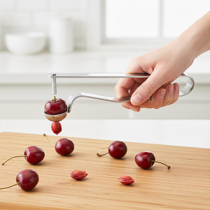 {YY30} 1개 스테인리스 스틸 대추 코어러, 간편한 - Kitchen Tools In Baking 리뷰 및 가격