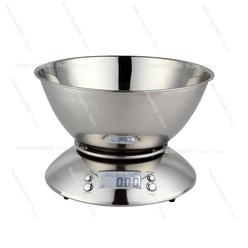 디지털 주방 저울 스테인리스 스틸 식품 저울 볼과 타이 - Kitchen Baking Scale 리뷰 및 가격
