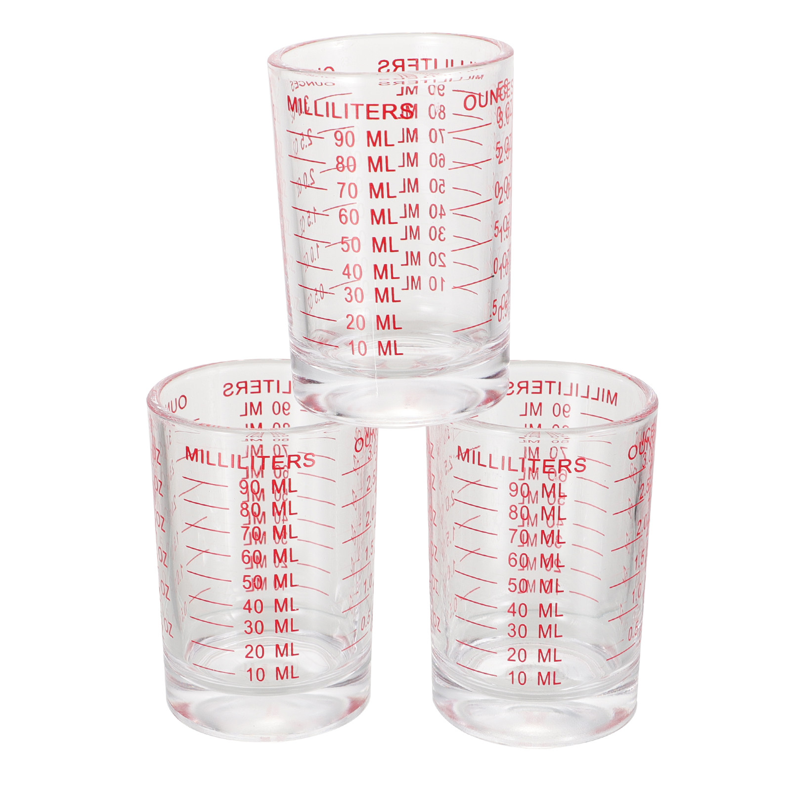 3Pcs 유리 계량컵 세트, 베이킹, 요리, 우유, 커 - Kitchen Baking Scale 리뷰 및 가격