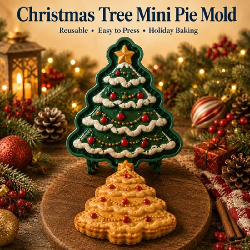 크리스마스 테마 미니 파이 몰드 컬렉션 휴대용 실용적인 - Kitchen Appliances For Baking 리뷰 및 가격