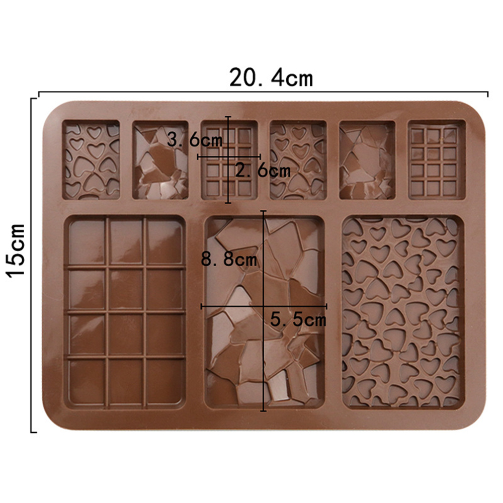 9 캐비티 초콜릿 실리콘 몰드 퐁당 캔디 케이크 몰드  - Kitchen Appliances For Baking 리뷰 및 가격
