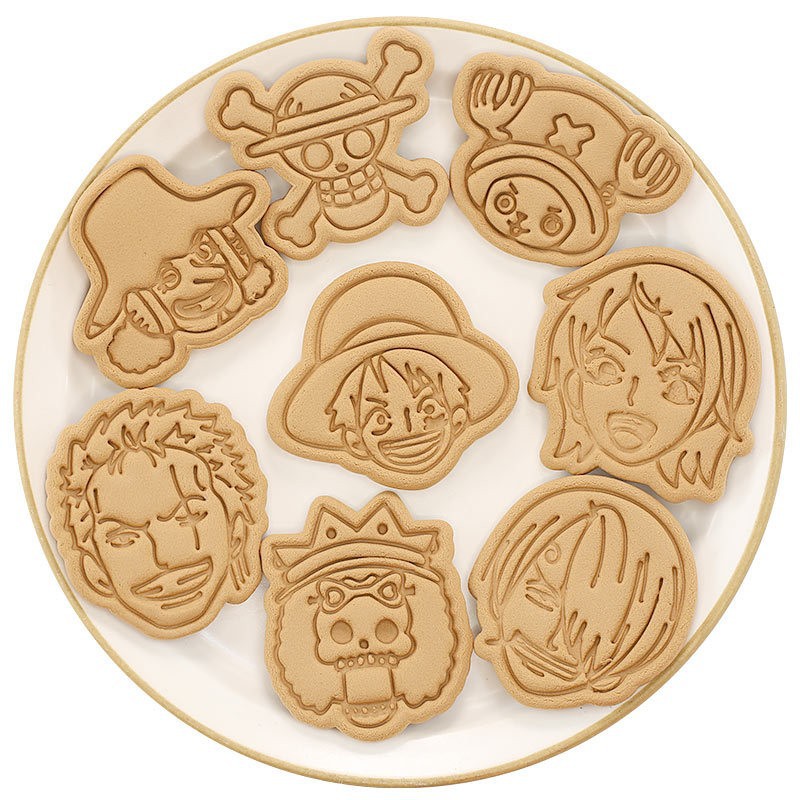 원피스 쿠킹 몰드 루피 조로 쵸퍼 해골 쿠키 몰드 액션 - Kitchen Baking Molds 리뷰 및 가격