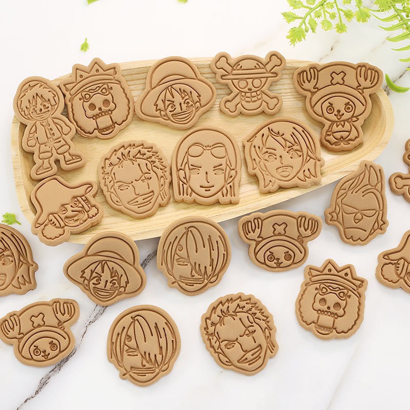 원피스 쿠킹 몰드 루피 조로 쵸퍼 해골 쿠키 몰드 액션 - Kitchen Baking Molds 리뷰 및 가격