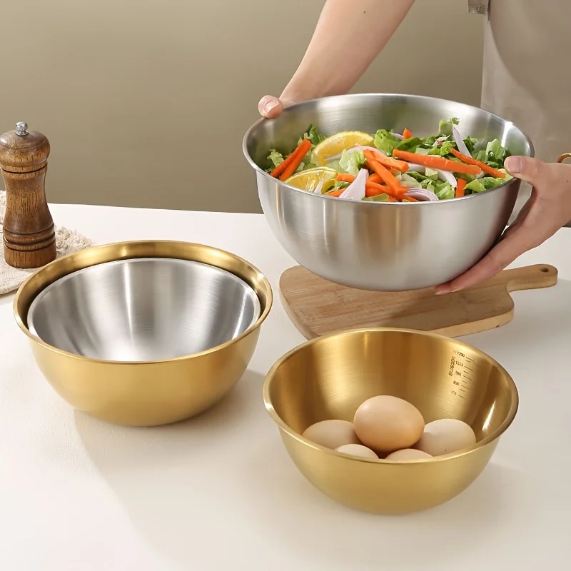 3개 스테인리스 스틸 믹싱 볼 세트, 믹싱, 반죽, 베 - Stand Mixer Bowl 리뷰 및 가격